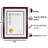 Dark Brown Beveled Picture Frame