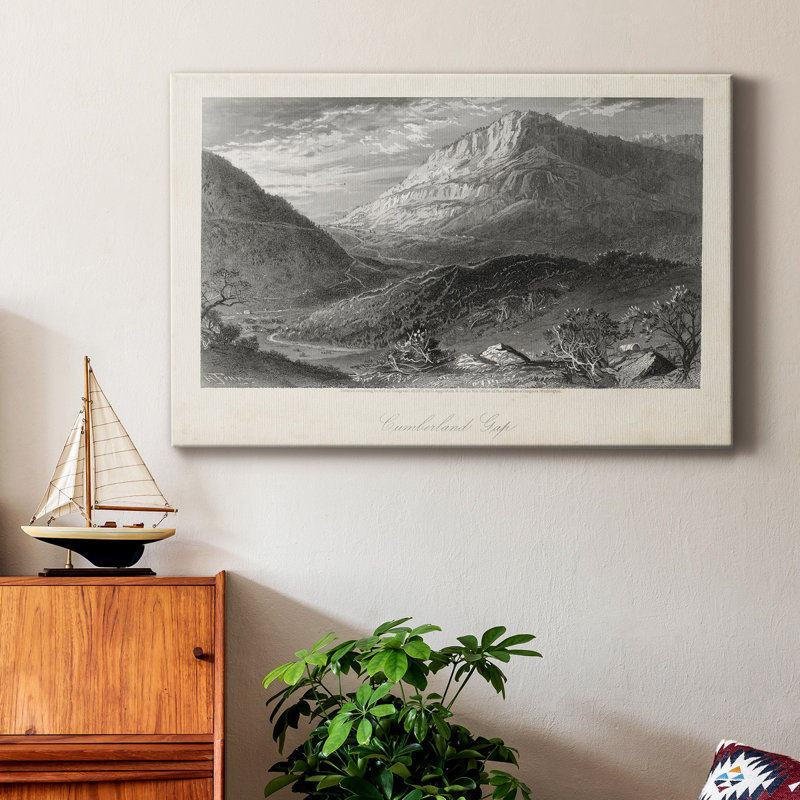 Cumberland Gap - impression sur toile tendue, H 36 po x l 24 po x P 1 po