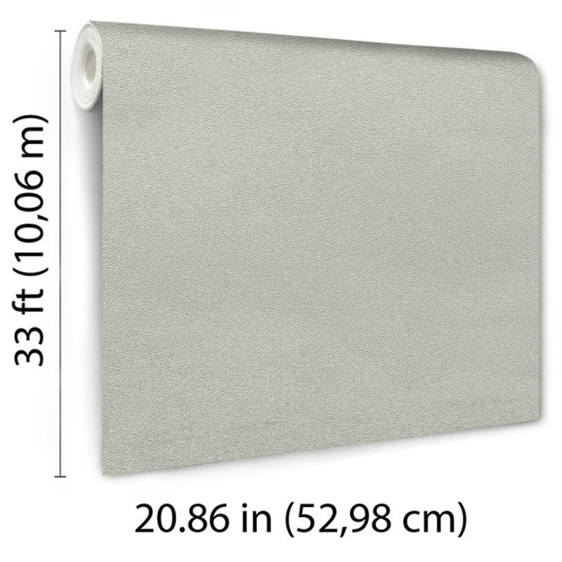 Papier peint texturé en fibre synthétique, Vert