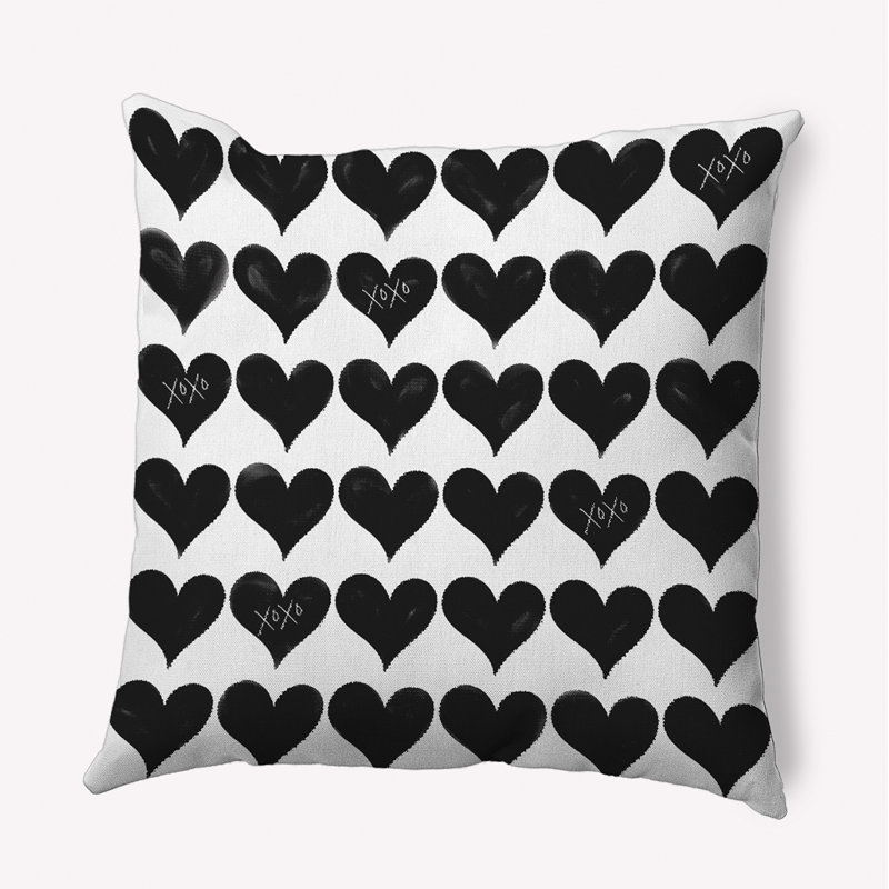 Housse et insert de coussin décoratif en polyester pour l'intérieur et l'extérieur, H 20 po x l 20 po