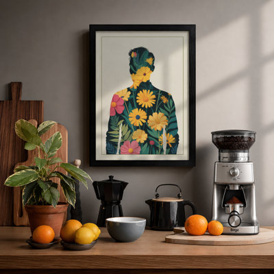 Blooming Within Botanical - Framed Print