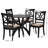 Juila 4 - Person Pedestal Dining Set-124357246