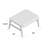 Coast Teak Ottoman - Oyster Teak-36137160