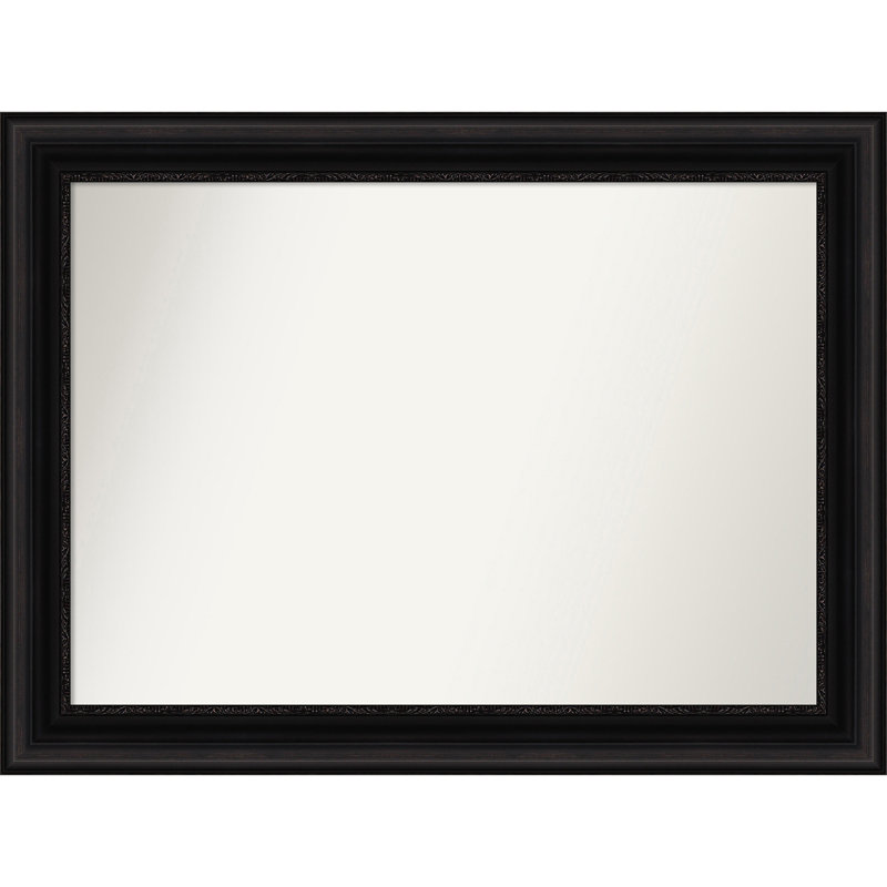 Miroir mural Senaiya, Rectangle, 29,75 po x 39,75 po