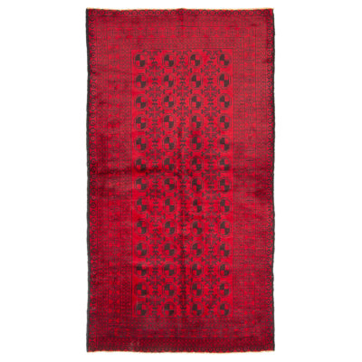 Teimani Red Rug 3'6" x 6'5"