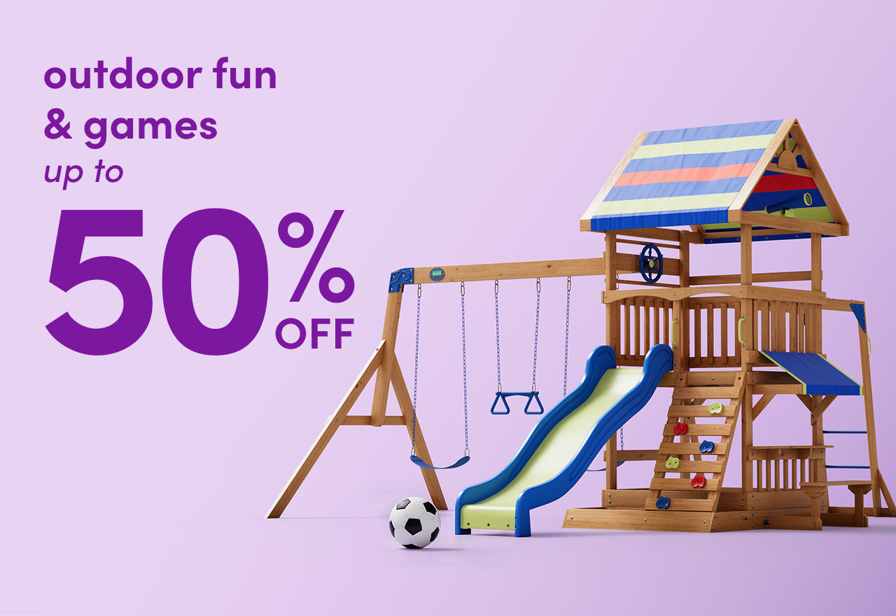 outdoor fun & games clearance