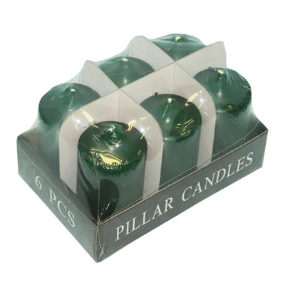 Unscented Pillar Candle