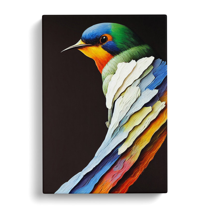Skiljo Swallow Bird Vol.3 - Wrapped Canvas, 60cm H x 40cm W x 3cm D