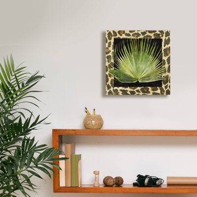 "Epic Graffiti" Tropic Collection 3 "par Alonzo Saunders, art mural sur toile, 12 po x 12 po