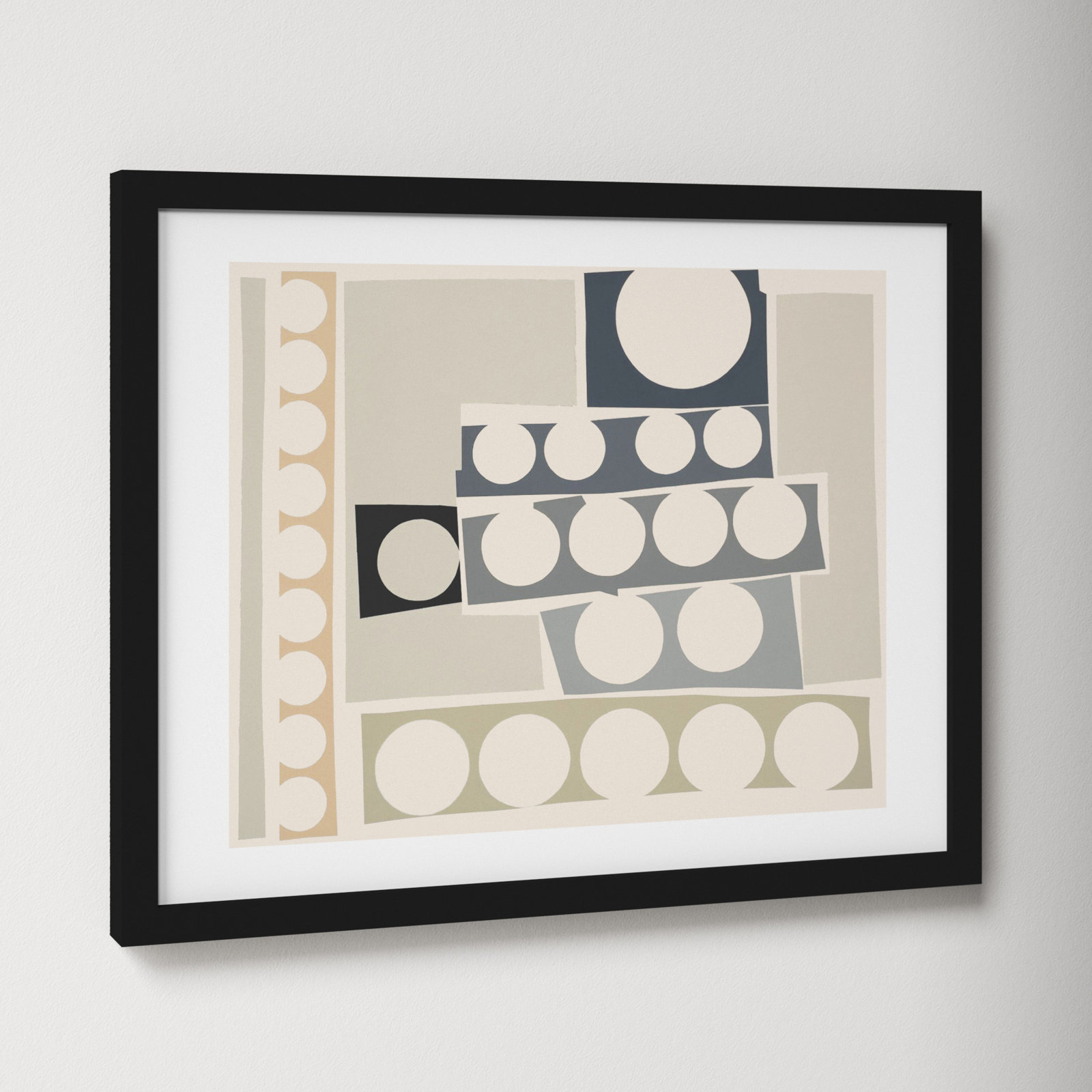 Cosmos 6.0 Print by Lee Lessem, 16" H x 20" W x 1.25" D, Black Framed