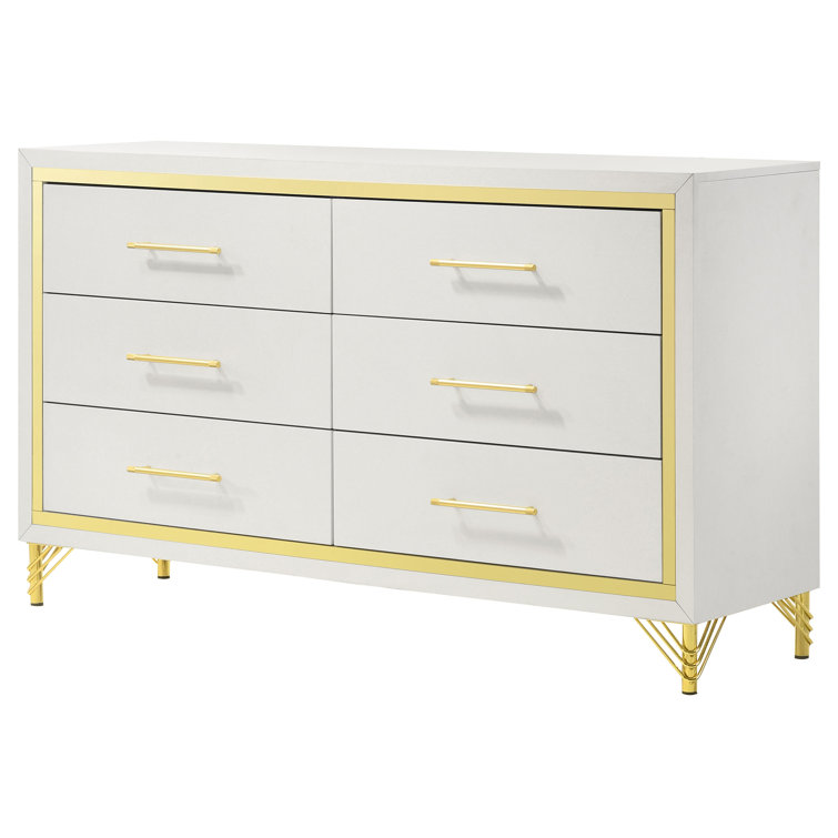 Commode 6 tiroirs Kamarcus