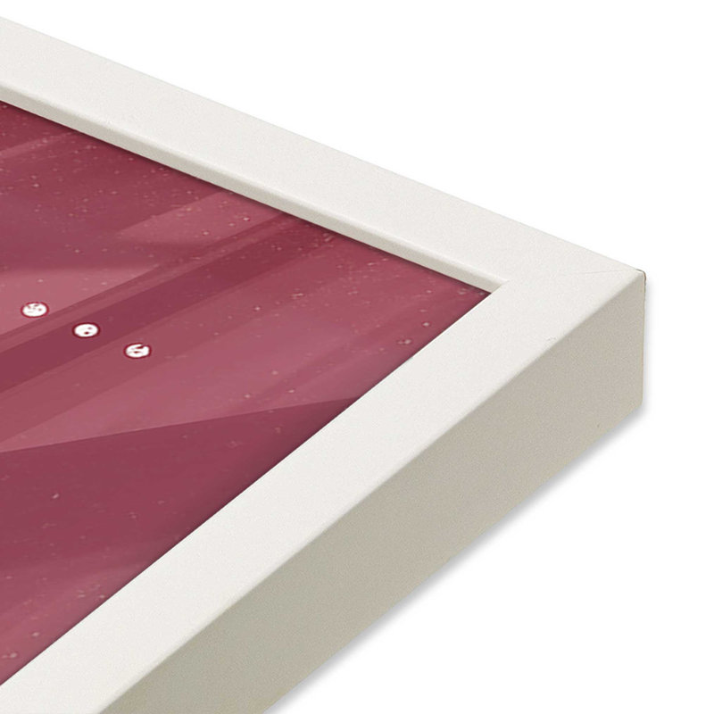 «Classic Reindeer Sleigh Rides», impression de signe, Cadre opaque blanc, H 12 po x l 15 po