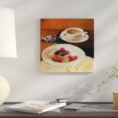 «Cafe Grande IV» par Wrarap Canvas - reproduction d'art sur toile tendue avec châssis