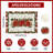 Christmas Poinsettias Leaves Bells Snowflakes Winter Xmas Placemats Set Of 4 Table Mats For Party Home Kitchen Dining Table Decorations-2023718376