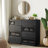 27.5" W Manufactured Wood 5-Drawer Vertical Chest-1082240783