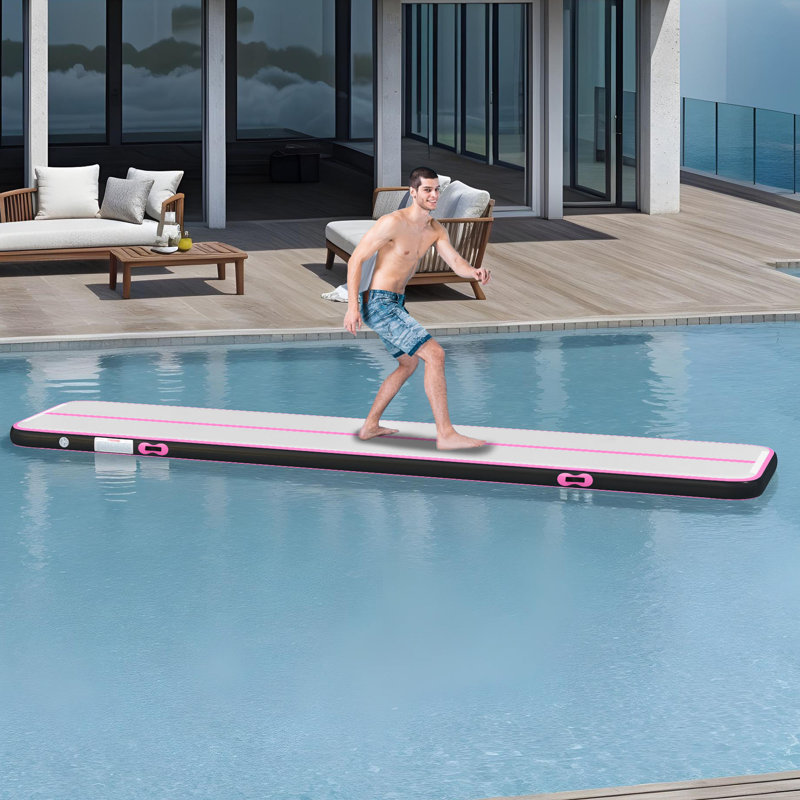Tapis de gymnastique aérienne 20 pi, Rose