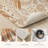 Botanical Feather Non-Slip Washable Kitchen Mats