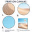 Ciel bleu au-dessus des dunes du désert - décoration murale désert-956167955-956167967