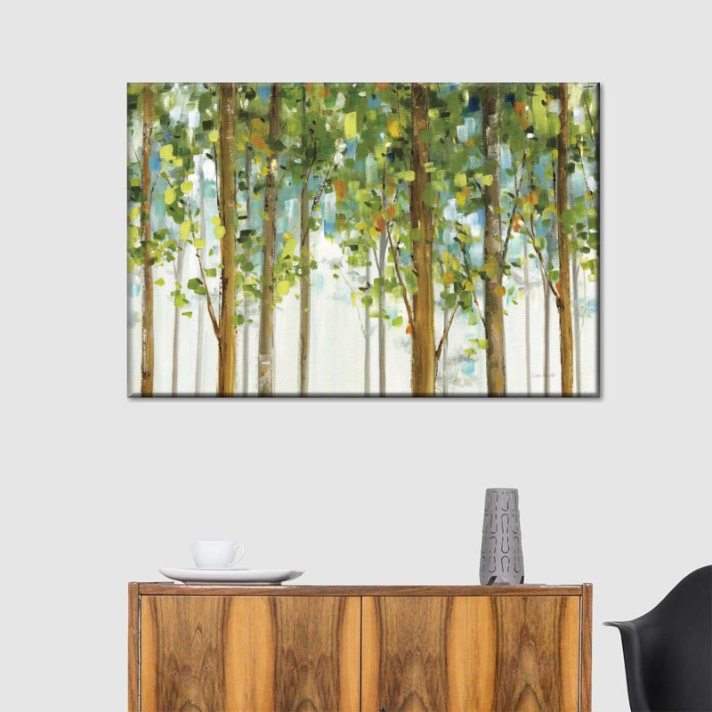 " Forest Study I ", 12" H x 8" W x 1" D