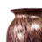 Hand-blown stained glass tabletop modern vase with , glazed glass grain and wide mouth decorative fashionable vase-302578214