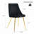 Bridgnorth Modern Simple Velvet Dining Chairs With Legs (Set Of 4)-1646536350-1646536348
