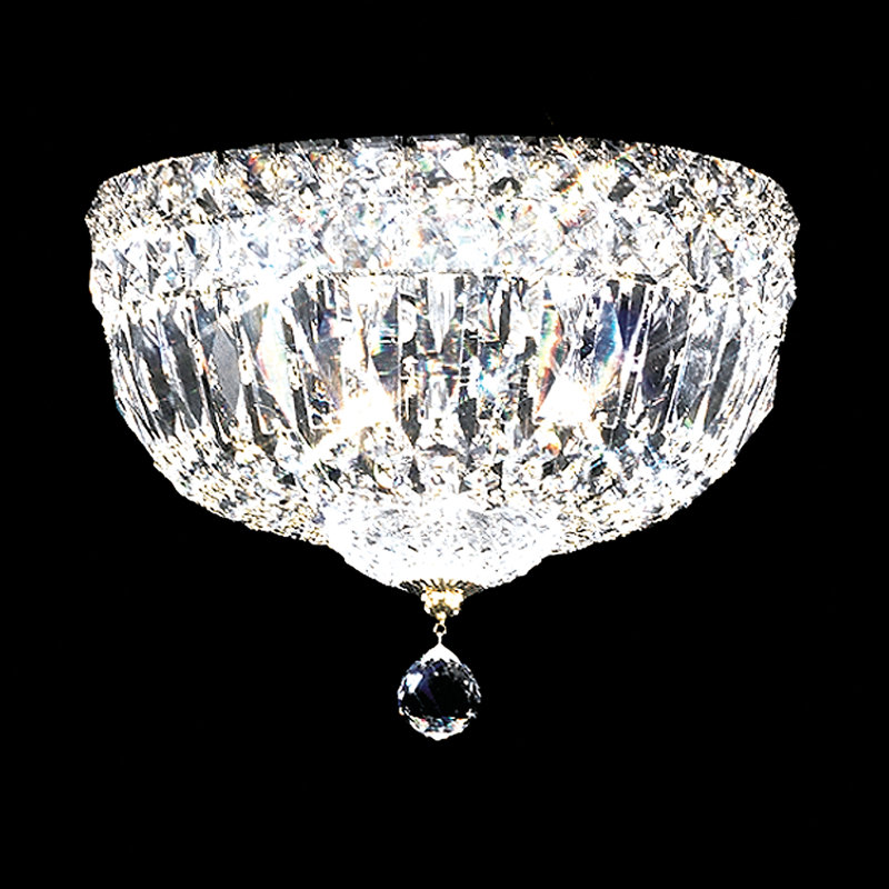 Prestige 3 - Light Flush Mount, 7" H x 8" W x 8" D