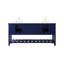 Meuble-lavabo double 72 po Pelaghia-57367797