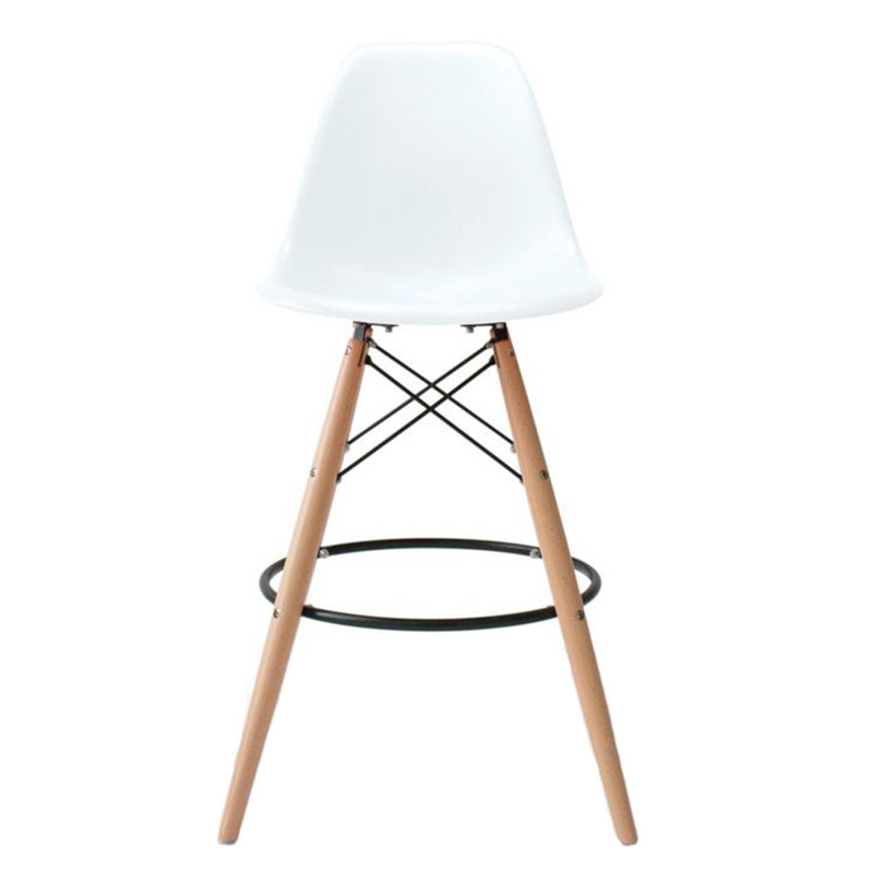 Tabouret de bar Carino Crimmins, Blanc