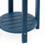 Table de bout ronde d'extérieur en résine / plastique 16 po Adirondack-615878174