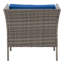 Chaise de patio avec coussins Abercromby-676118953