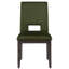 Chaise d'appoint rembourrée en polyester Regan Evan-794314955