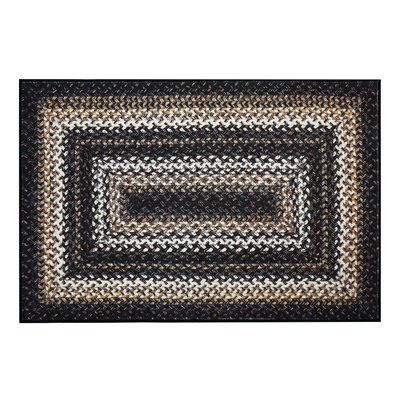 Tapis rond lavable Farmhouse Doormat 2x3