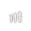 Aakash Floor Shelf Side Table Set