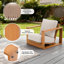 Ensemble de patio extérieur 4 pièces