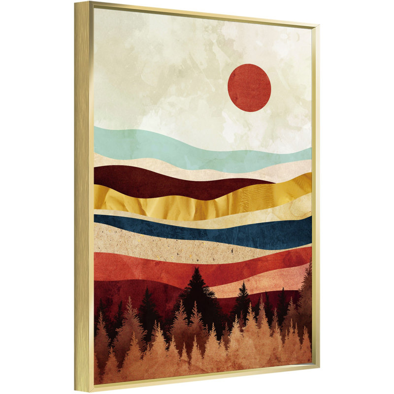 Cadre flottant, impression sur toile, H 12 po x l 16 po