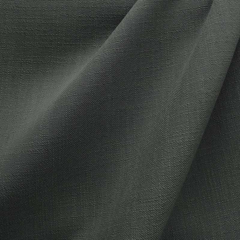 Solid Linen Look | Linati Fabric, Charcoal