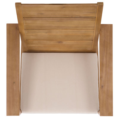 Chaise Adirondack en acacia Chania