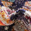  Tapis abstrait orange / gris-69787460