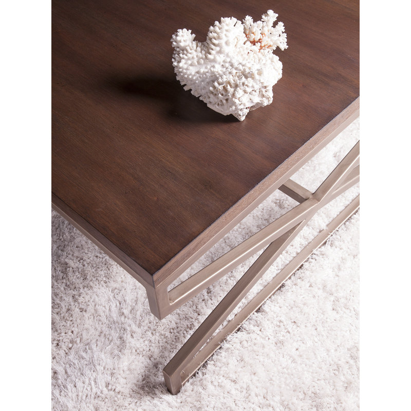 Cohesion Edict Cocktail Table, Marrone