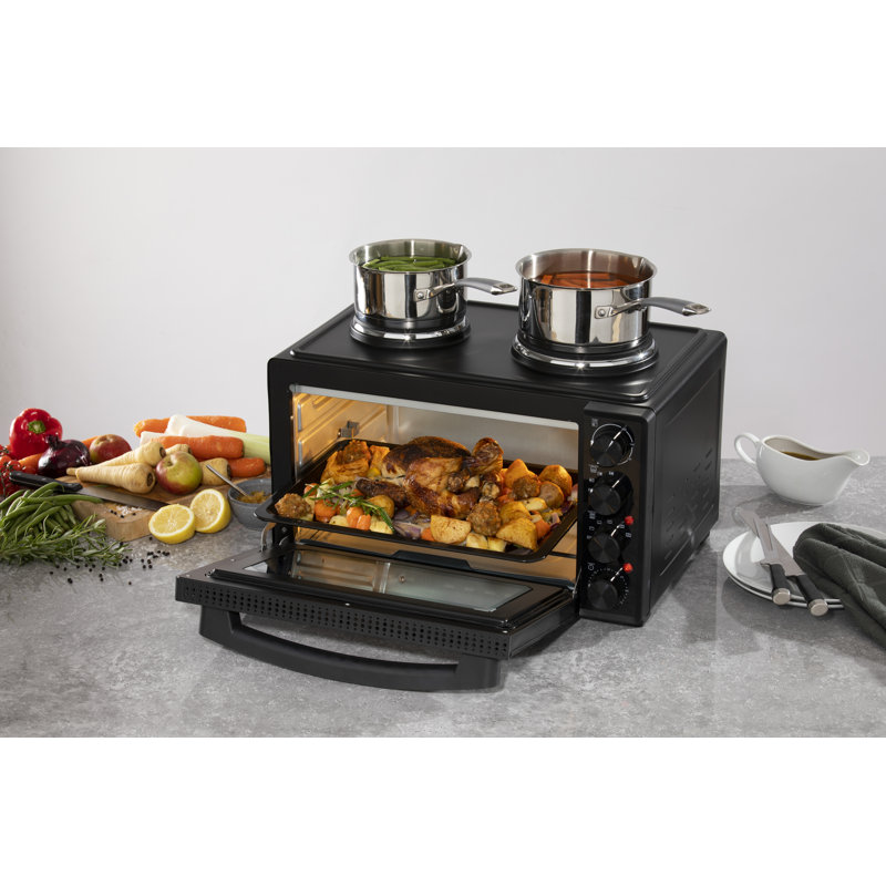 Electric 42L Mini Oven with Electric Hobs