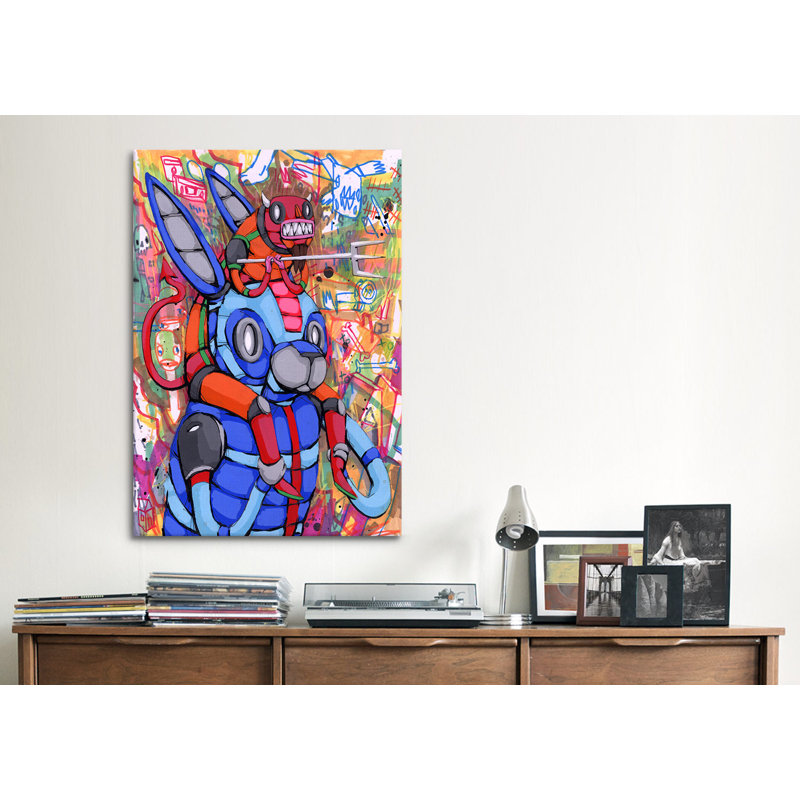 Ric Stultz Always On My Back Graphic Art on Wrapped Canvas, Wrapped Canvas, No Mat, 18" H x 12" W x 0.75" D