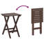 Side Table Foldable Solid Wood Poplar-781413169