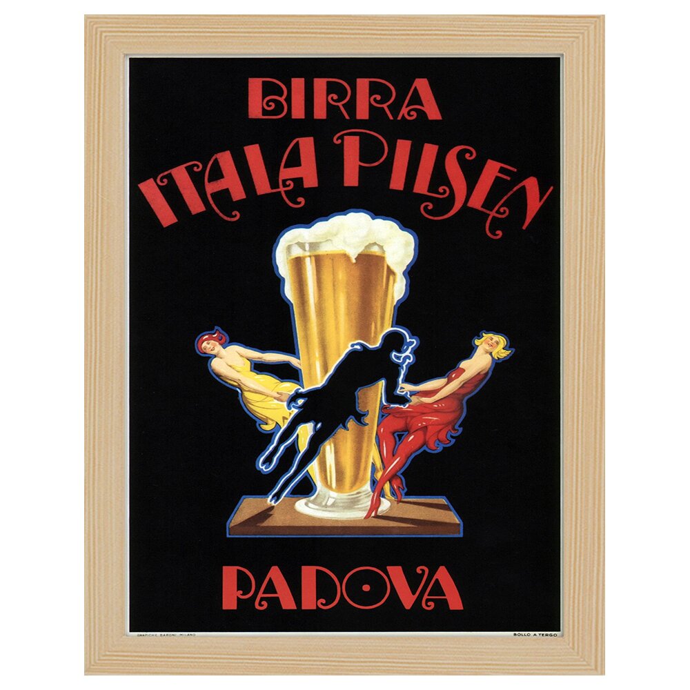 Leinwandbild Birra Itala Pilsen