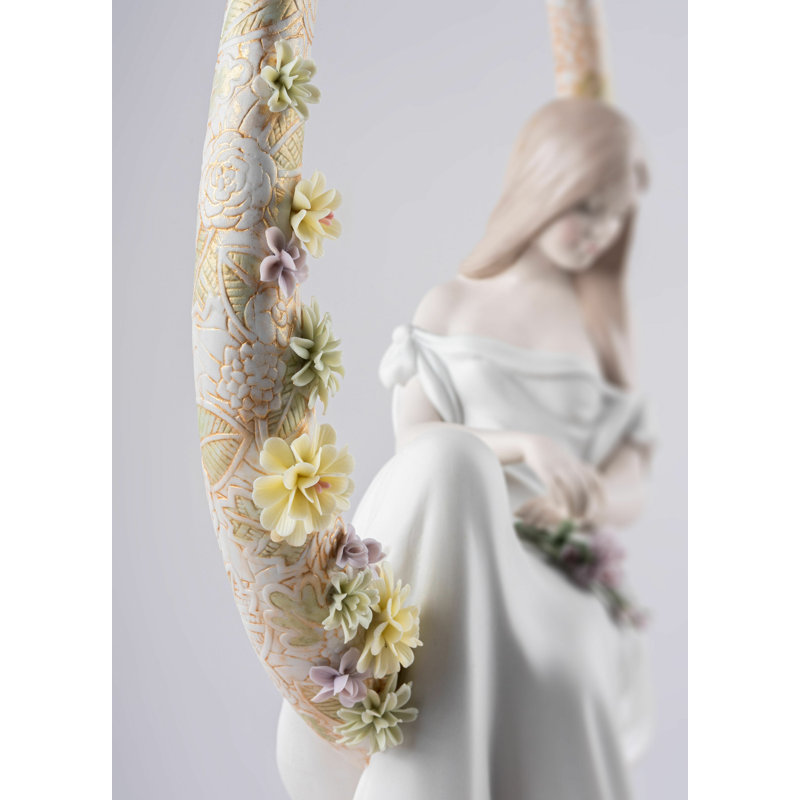 In Her Thoughts Woman Figurine