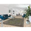 Tapis traditionnel floral vert clair 7 x 10