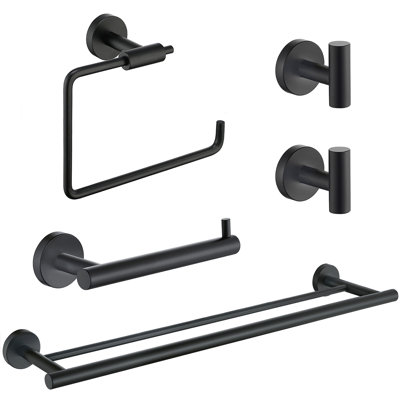 5-Piece Bathroom Hardware Set