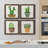 " Boho Cacti I " 4 - Pieces-135918737-135966970-135966721