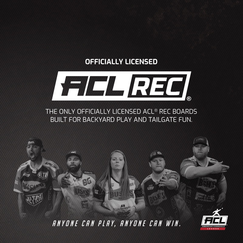 Official ACL Regulation Cornhole Board Set with Bean Bags
