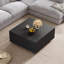 Table d'appoint, table basse carrée avec 4 tiroirs de rangement-1820866165