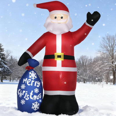 Père Noël gonflable
